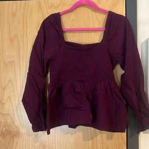 Square neck top